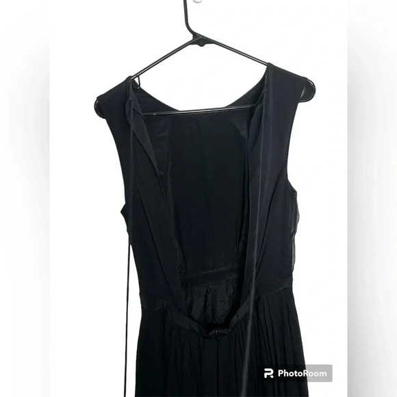 Tibi New York Sleek Backless black dress- women’s size 6 - Picture 3 of 4